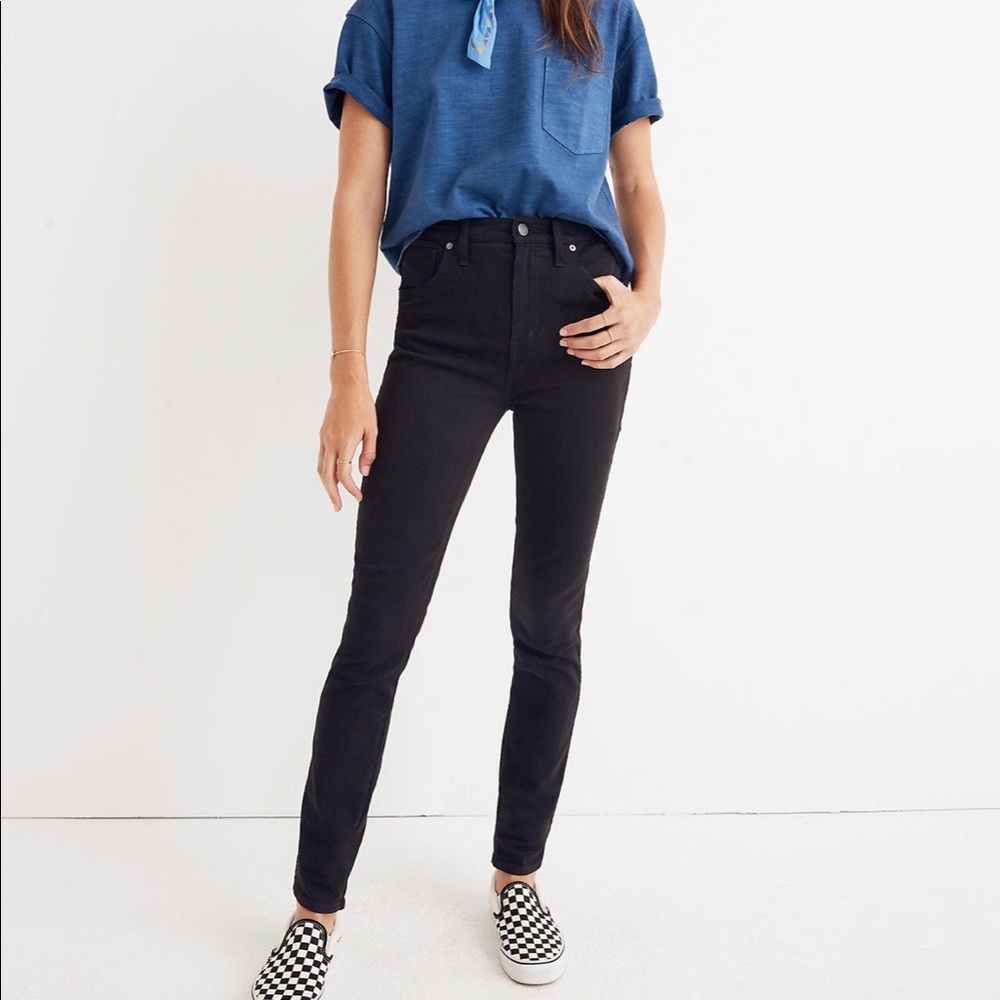 Madewell 10" High-Rise Skinny Jeans Tall NWT